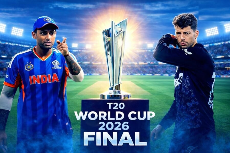 T20 विश्व कप 2026 Final — India vs New Zealand at Narendra Modi Stadium, Ahmedabad