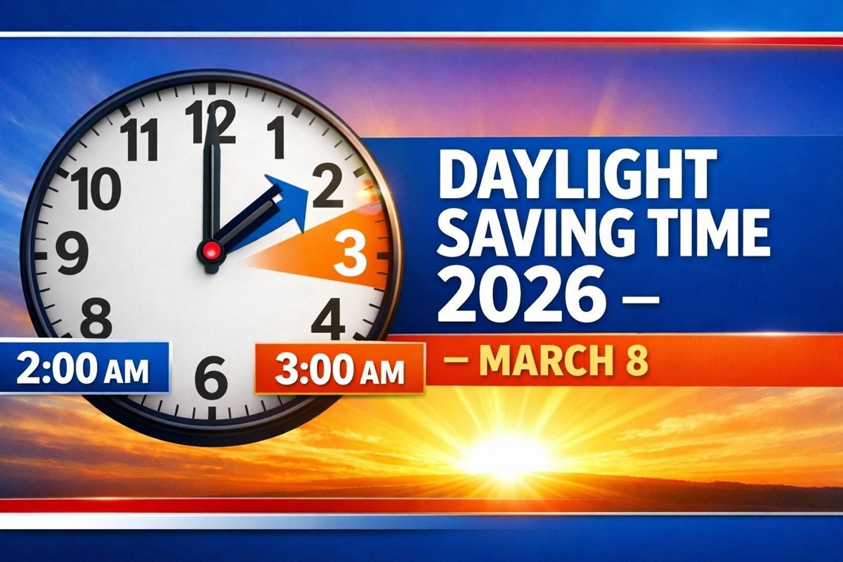 daylight savings 2026